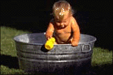 Kid in Tub